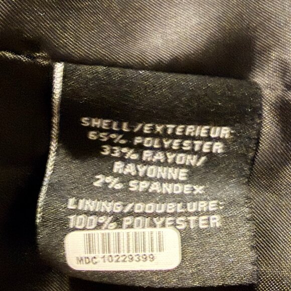 Bagatelle Collection Plaid Double-Breasted Blazer Jacket Size Small - Picture 10 of 12